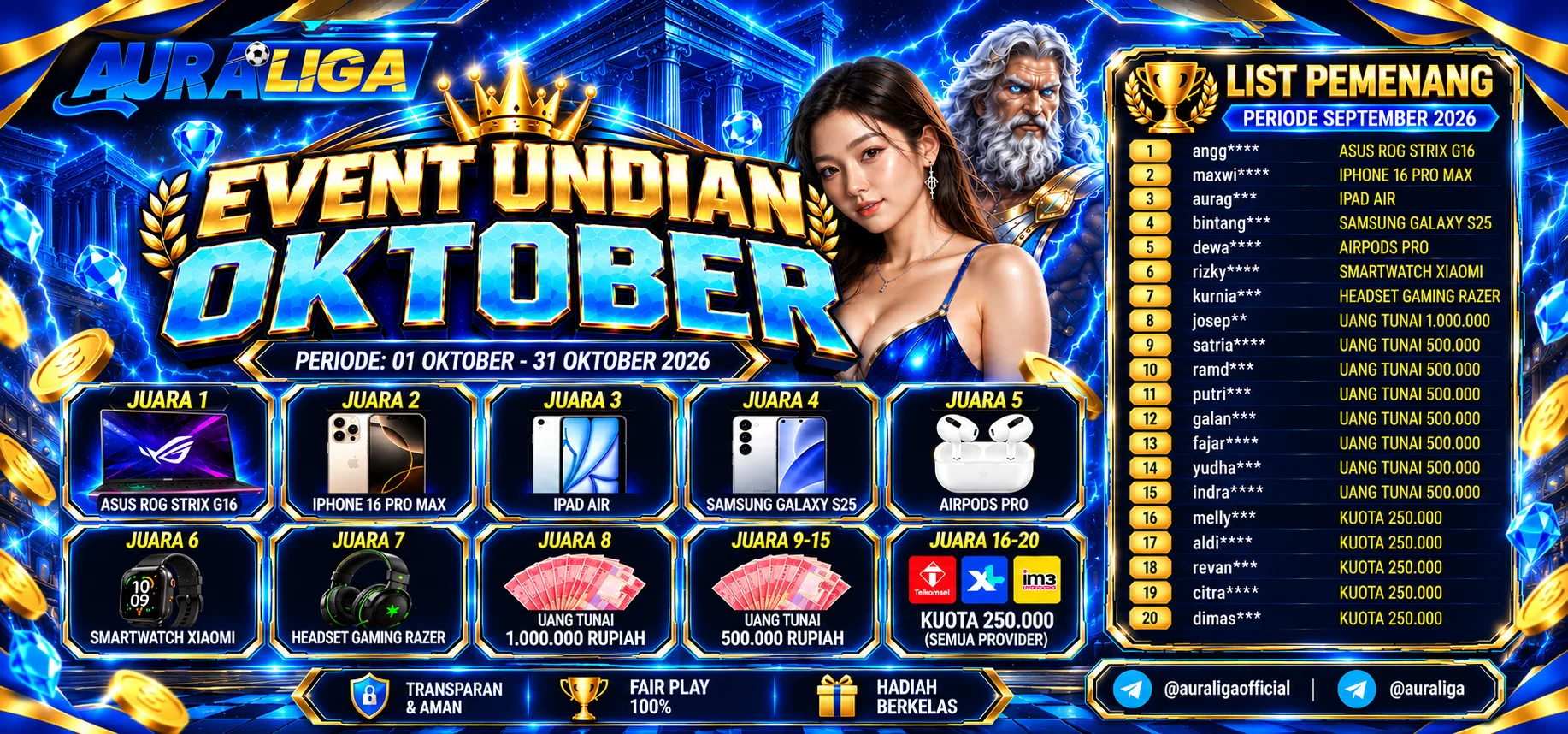 UNDIAN-OKTOBER